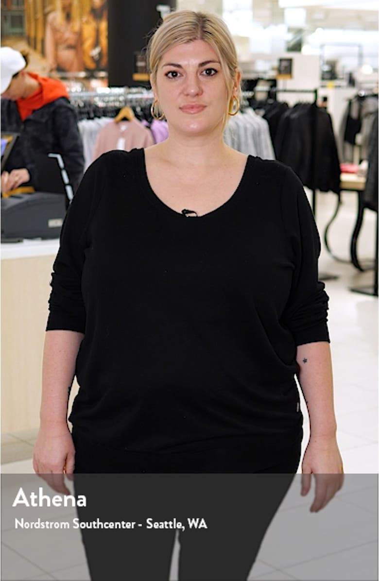 Sequin Flower Fit & Flare Dress, sales video thumbnail