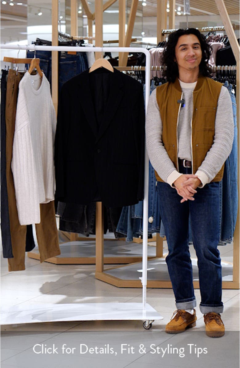 Heddon Pinstripe Blazer, sales video thumbnail