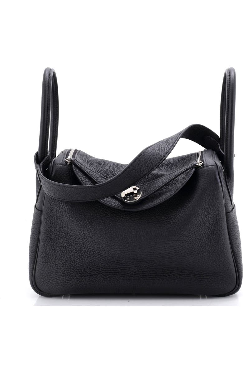 Pre-Owned Hermes Lindy Bag Clemence 26, Main, color, Noir