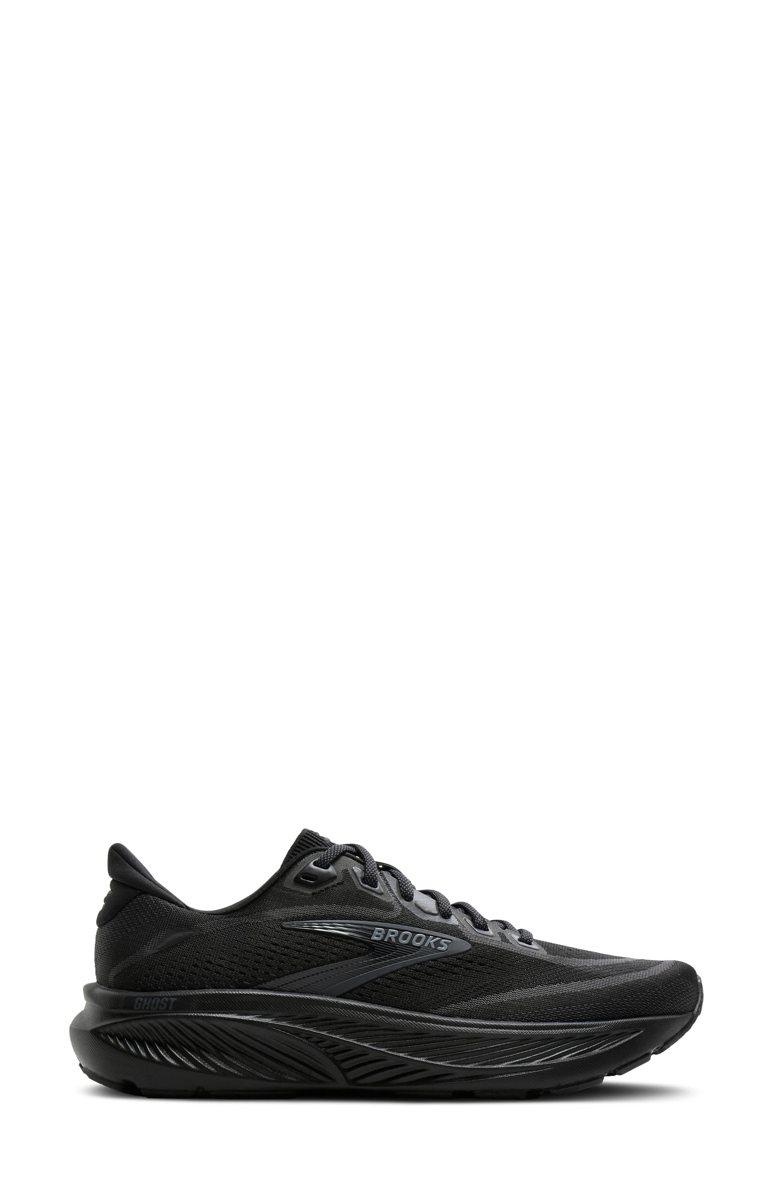 Brooks Ghost 18 Running Shoe, Alternate, color, Black/ Black/ Ebony