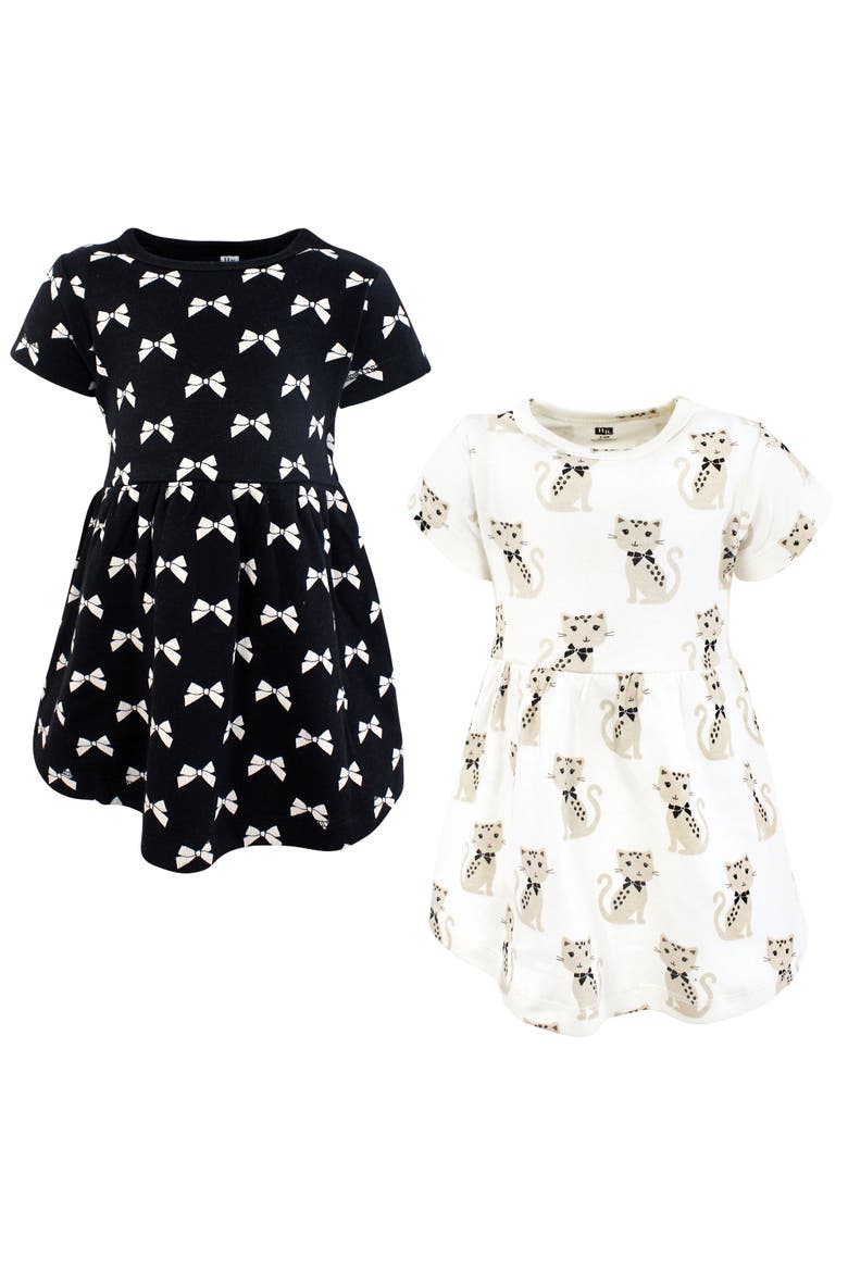 2Pk Baby Dress Set, Main, color, Purrfect Leopard