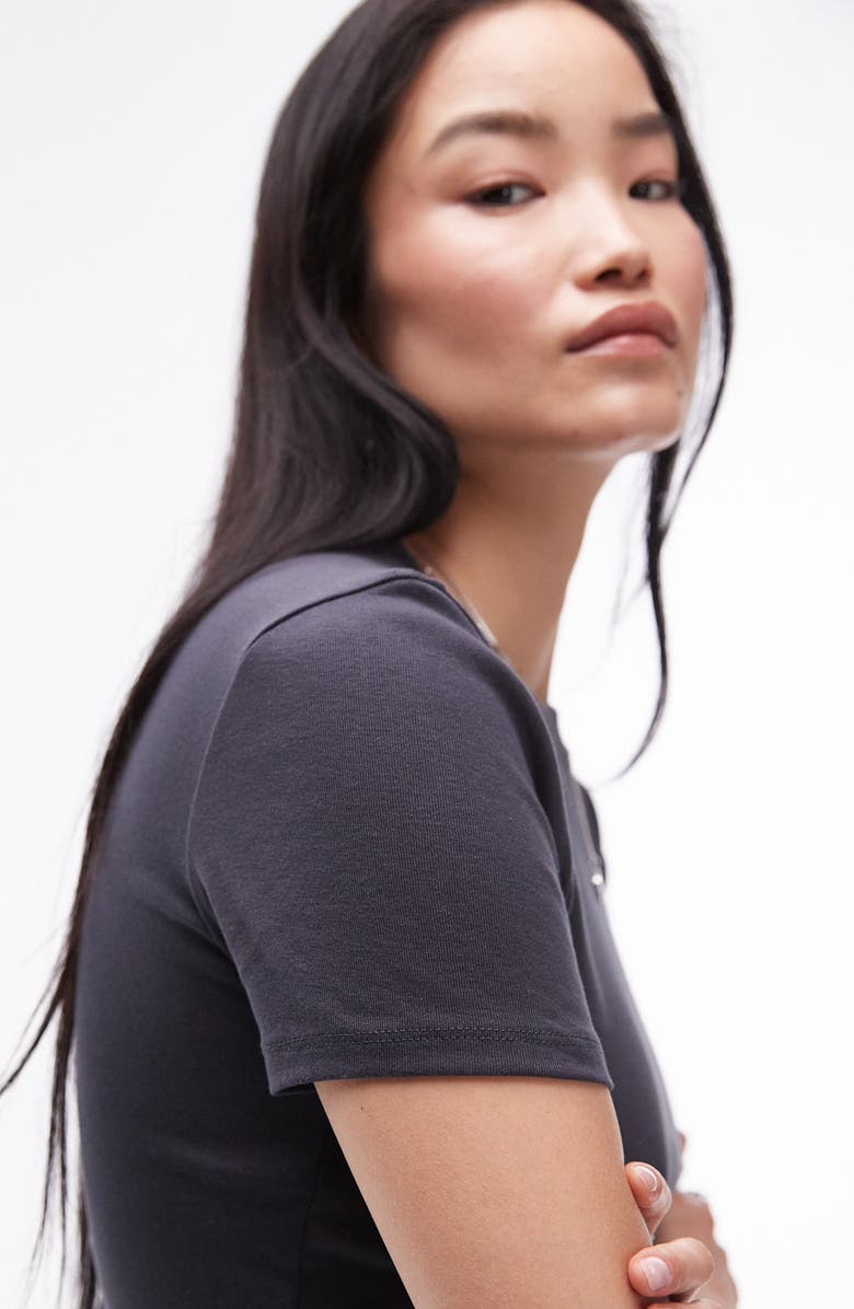 Topshop Everyday Cotton T-Shirt, Alternate, color,