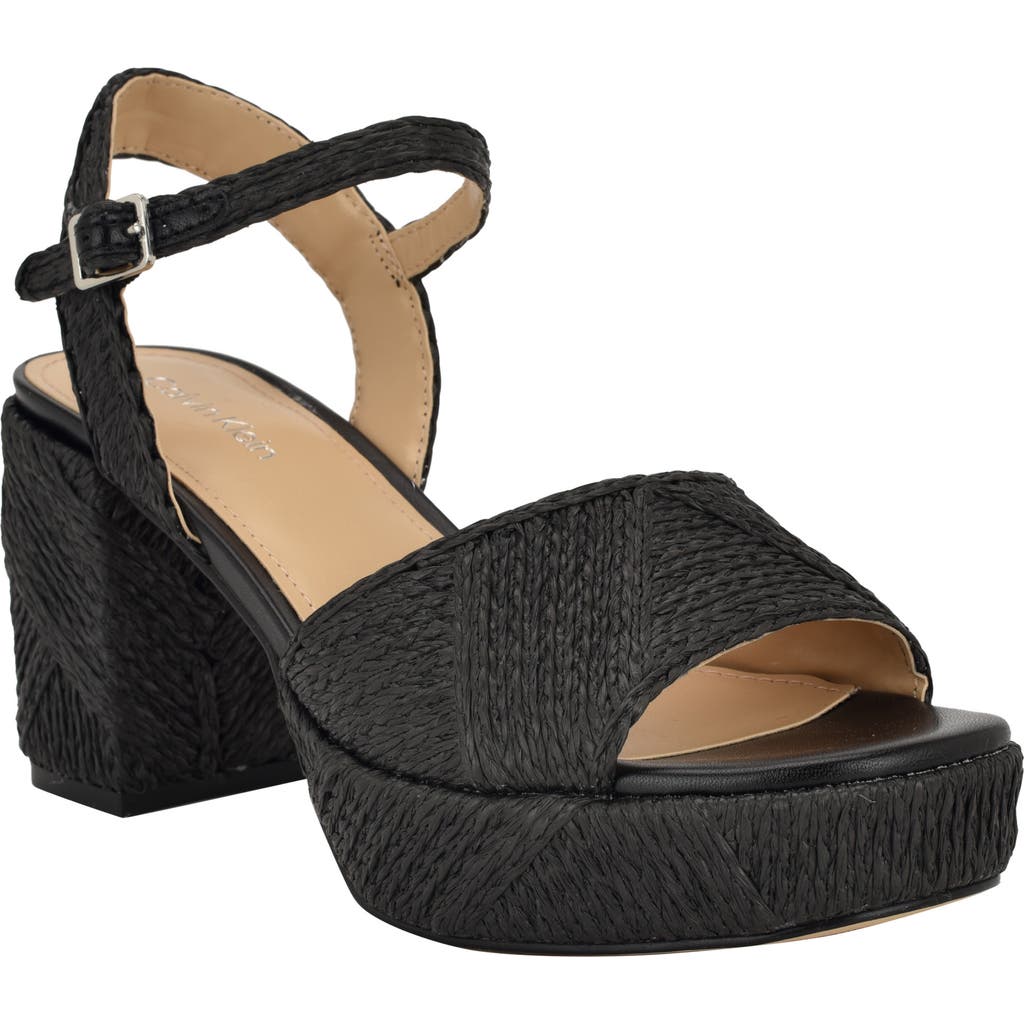 Calvin Klein Lessia Ankle Strap Sandal