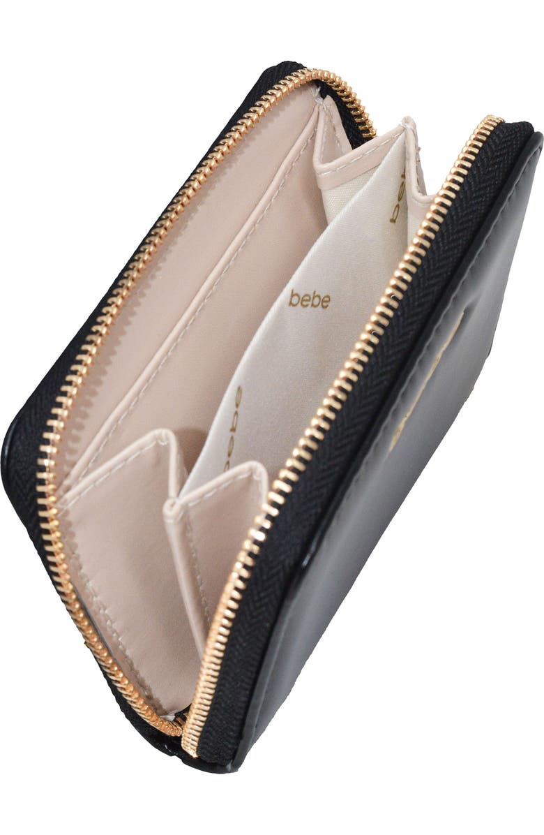 bebe Luca Crossbody Bag with Wallet, Alternate, color, Black