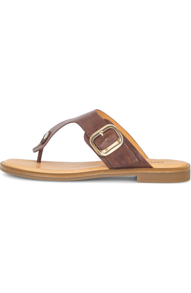 Gabor Studded Flip Flop, Alternate, color, Camel