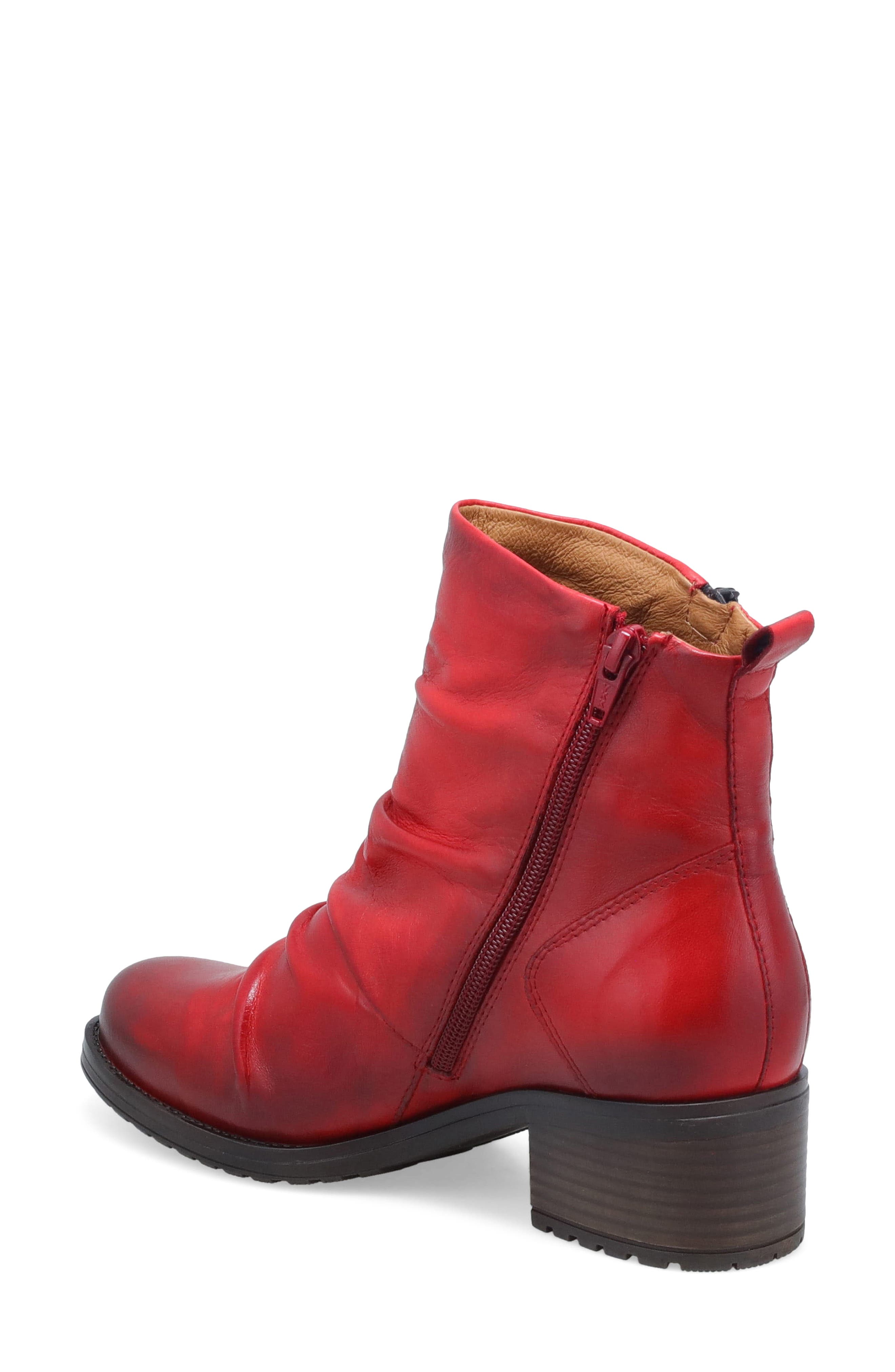 Juliena Bootie, Alternate, color, RED