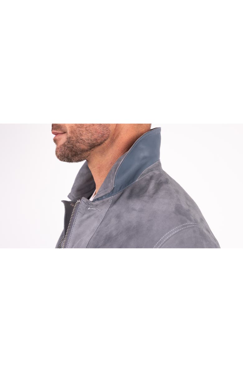 Comstock & Co. Suede Trucker Jacket, Alternate, color, 