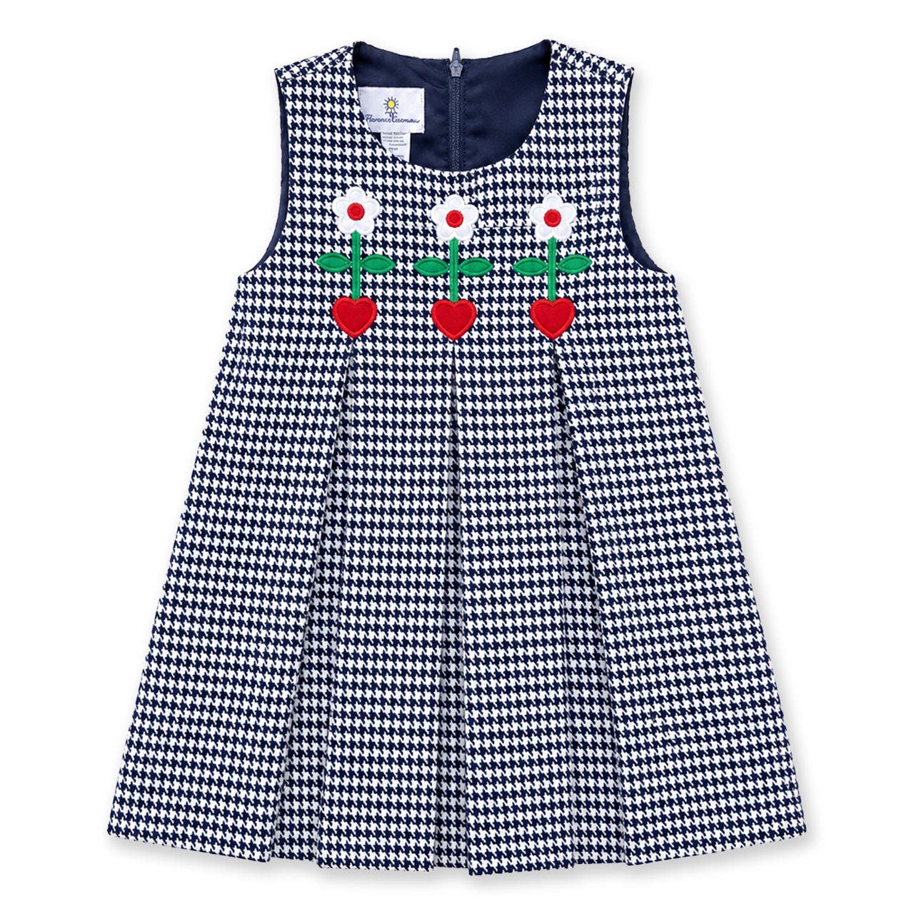 selected Navy & White Houndstooth