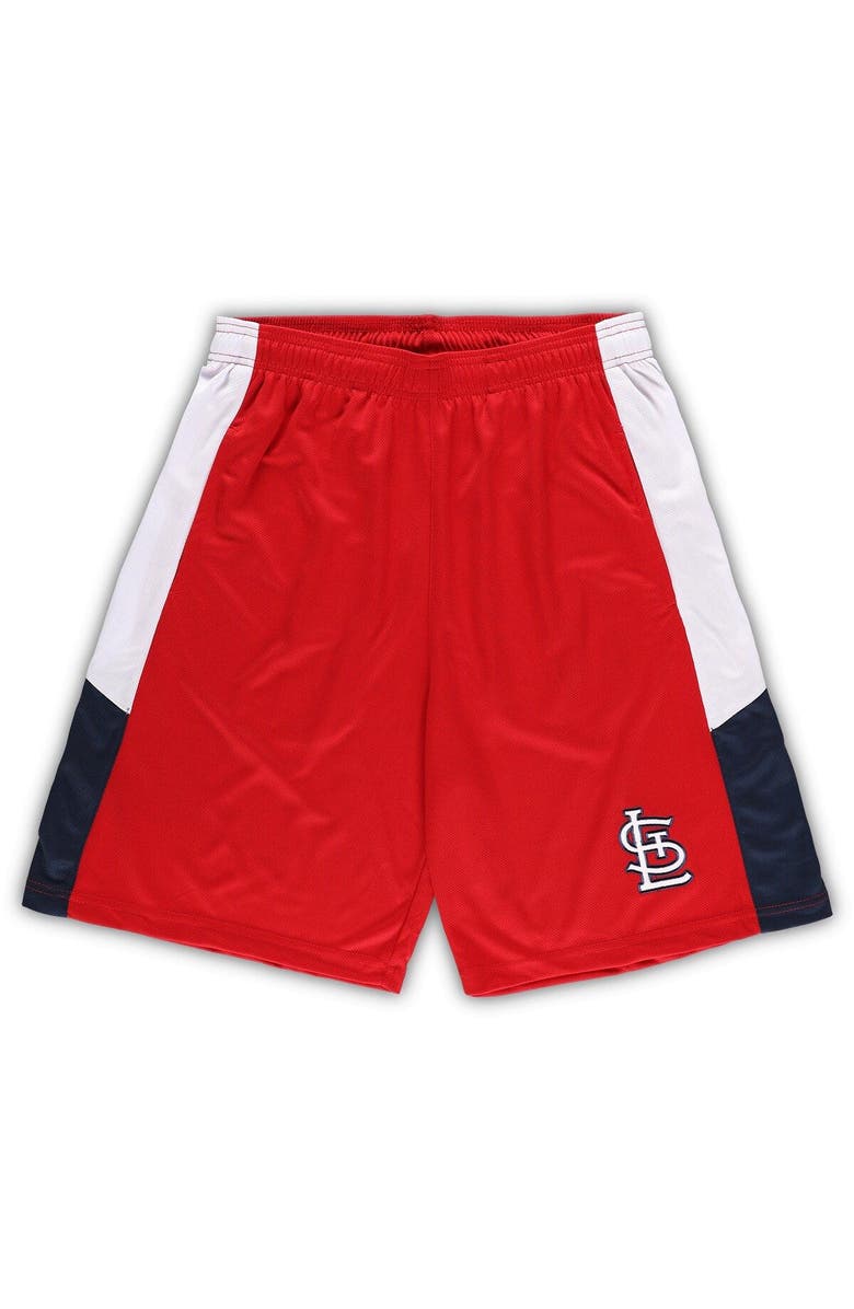 PROFILE Men's Red St. Louis Cardinals Big & Tall Team Shorts, Main, color, Red