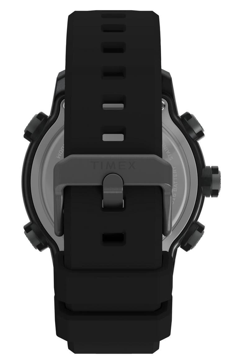 Triathalon Digital 200-Lap Silicone Strap Watch, 44mm, Alternate, color, DIGITAL