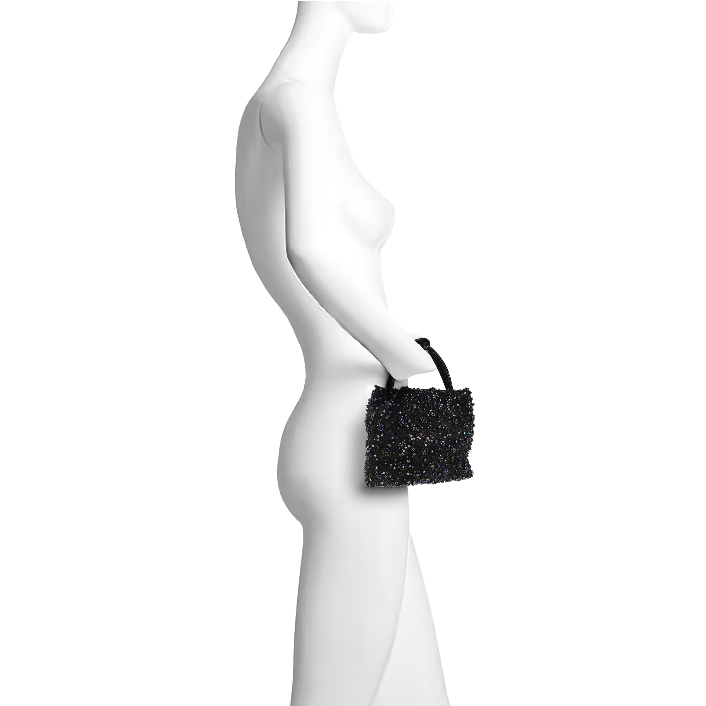 Gigi Confetti Top Handle, Alternate, color, Black