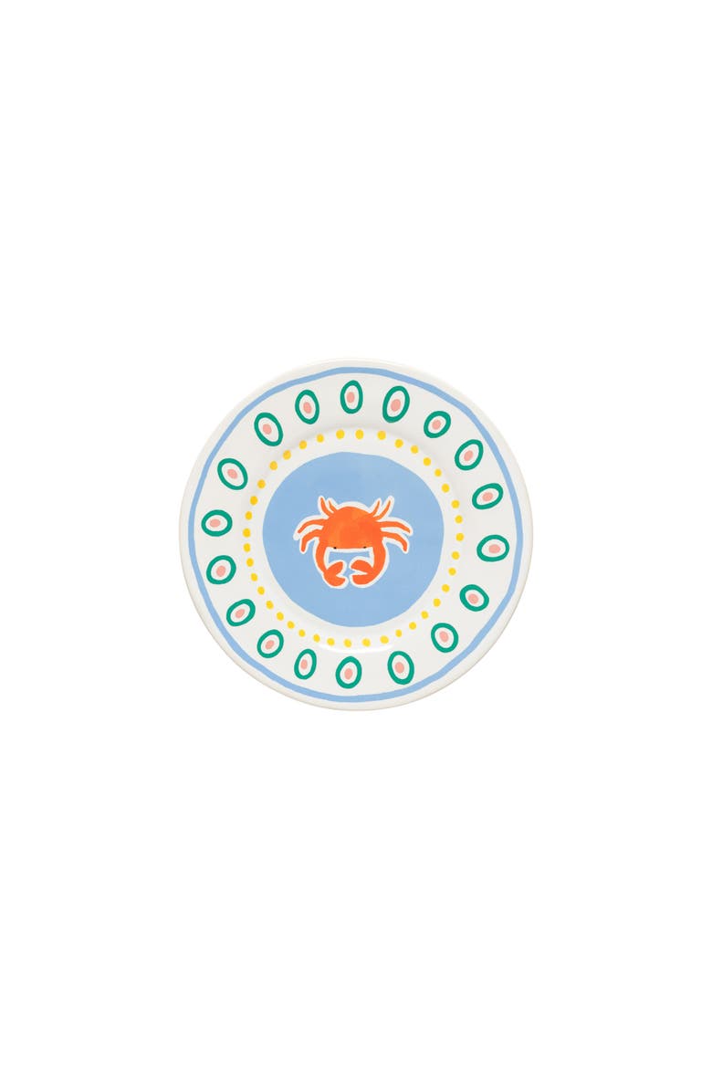 Summer Bliss  Set/6 salad plates, Main, color, Crab