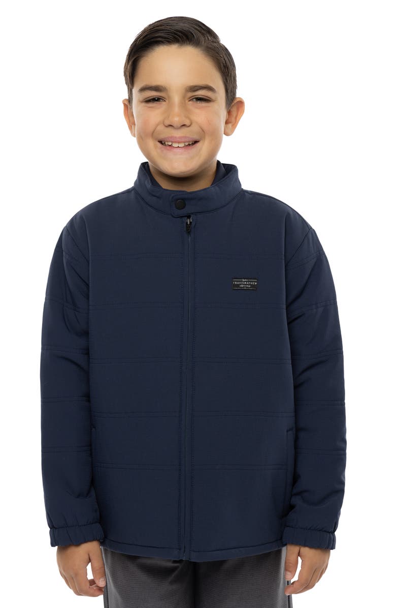 TravisMathew Kids' Interlude Puffer Jacket, Main, color, Mood Indigo