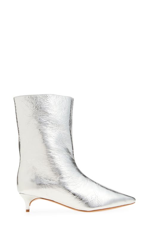 Schutz Gail Kitten Heel Bootie In Black