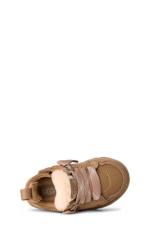 Ugg(r) Kids' Lo Lowmel Sneaker In Sand