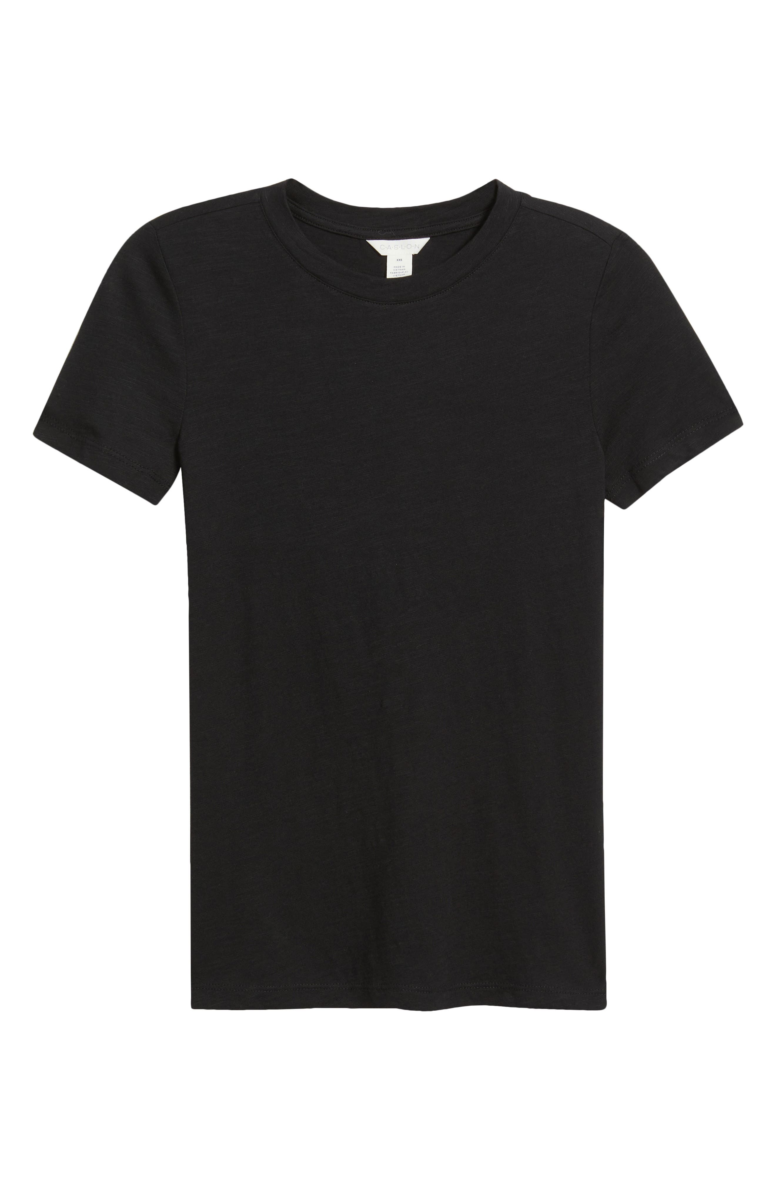 Женские Caslon® Cotton Blend Crewneck T-Shirt — фото 6