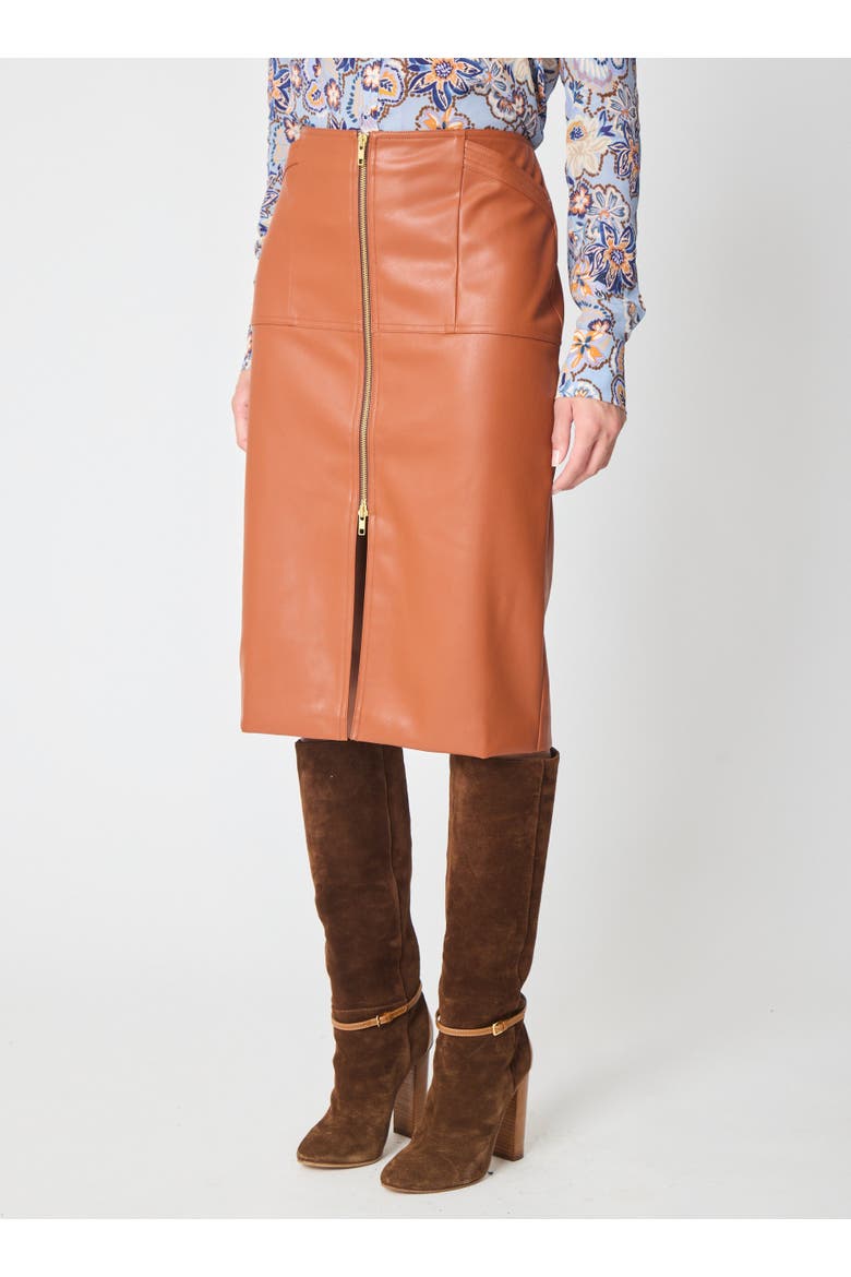 Aralyn Skirt, Alternate, color, Clay