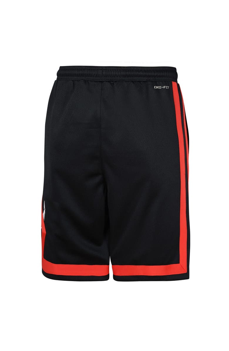 Nike Youth Nike Black Chicago Bulls 2023/24 City Edition Swingman Performance Shorts, Alternate, color,