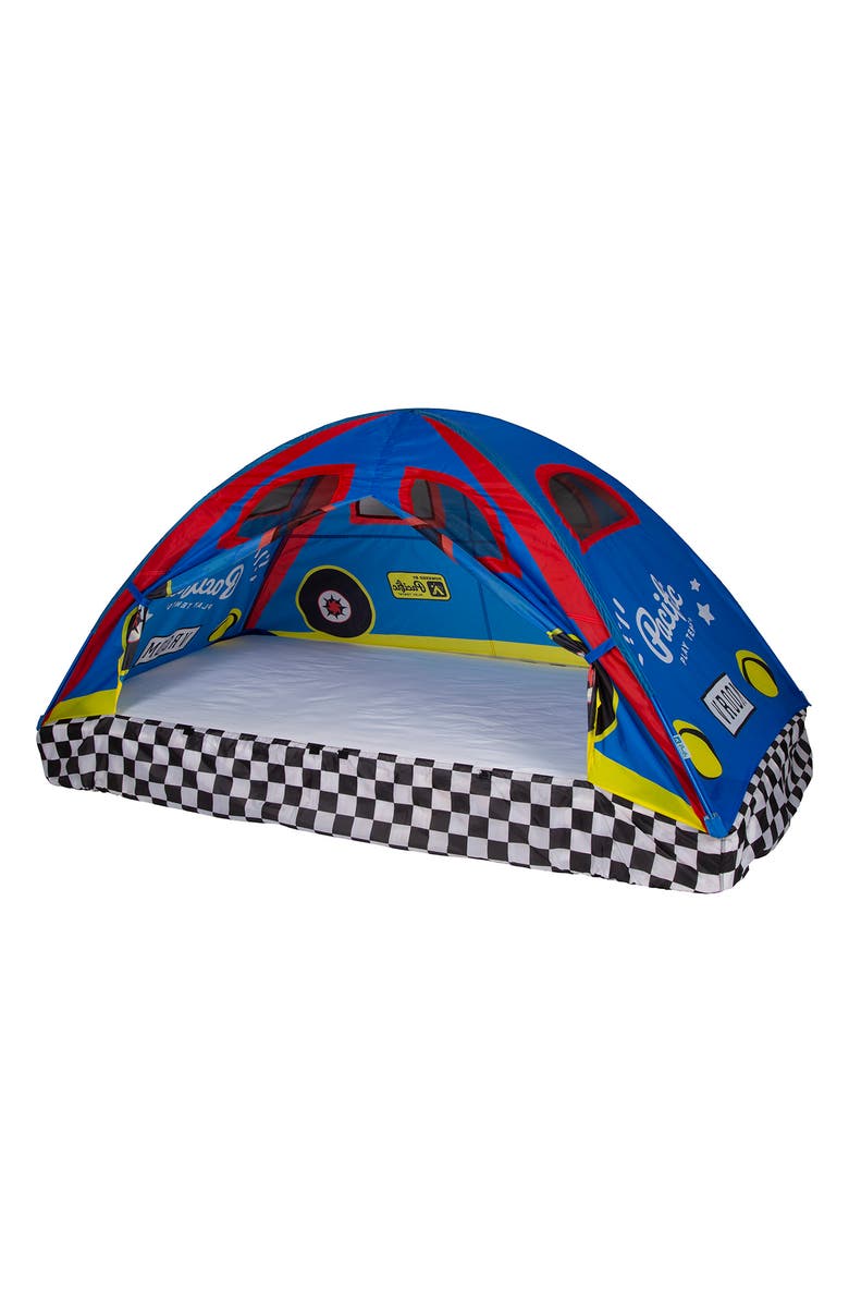 Pacific Play Tents Full-Size Rad Racer Bed Tent, Alternate, color, Blue