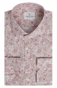 Modern Fit Dobby Luxury Cotton Dress Shirt