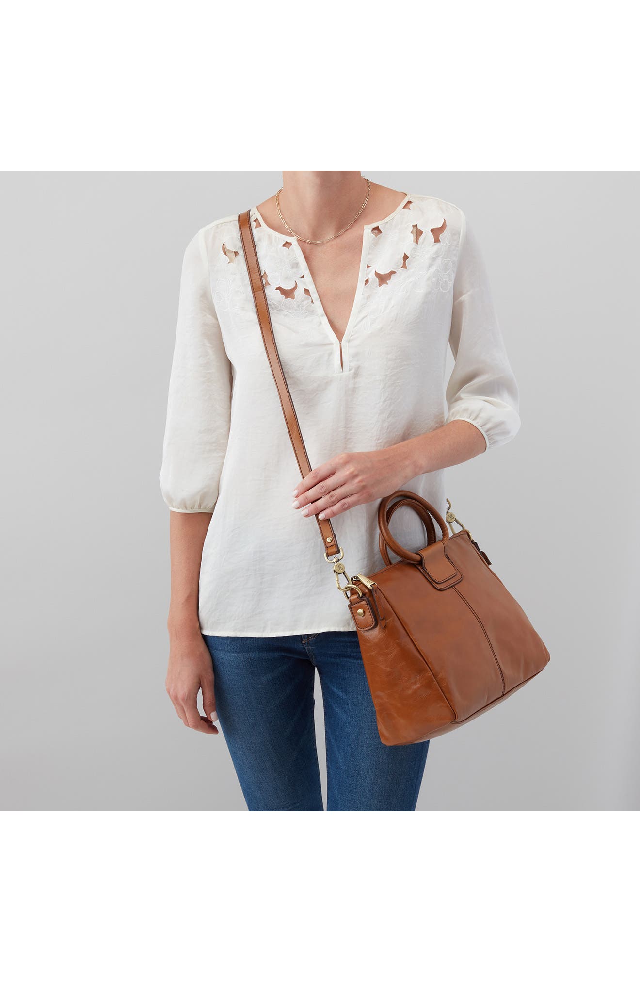 HOBO Medium Sheila Satchel, Alternate, color, Truffle