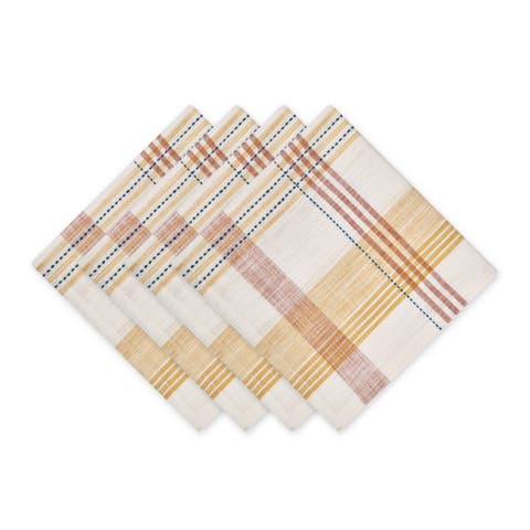 Veranda Plaid Napkin Set/4