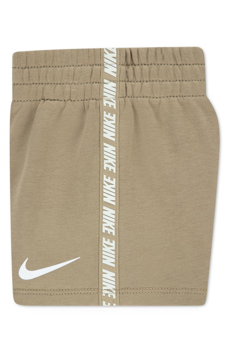 Nike French Terry T-Shirt & Shorts, Alternate, color, Parachute Beige
