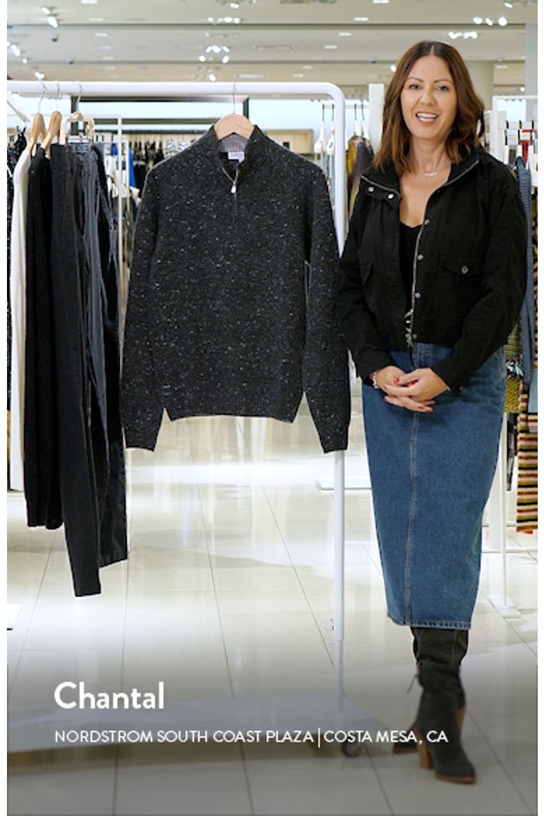 Canora Lambswool Blend Half Zip Pullover video