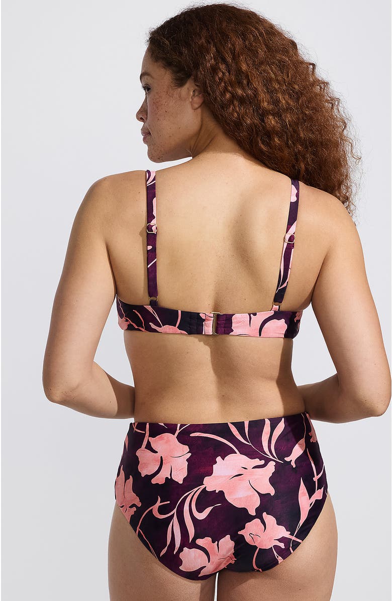 Lands' End Andie x   Tugless Molki Bikini Top, Alternate, color, 