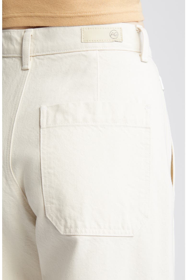 Camille High Waist Crop Straight Leg Jeans, Alternate, color, OPAL STONE