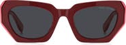 Marc Jacobs 52mm Rectangular Geometric Sunglasses