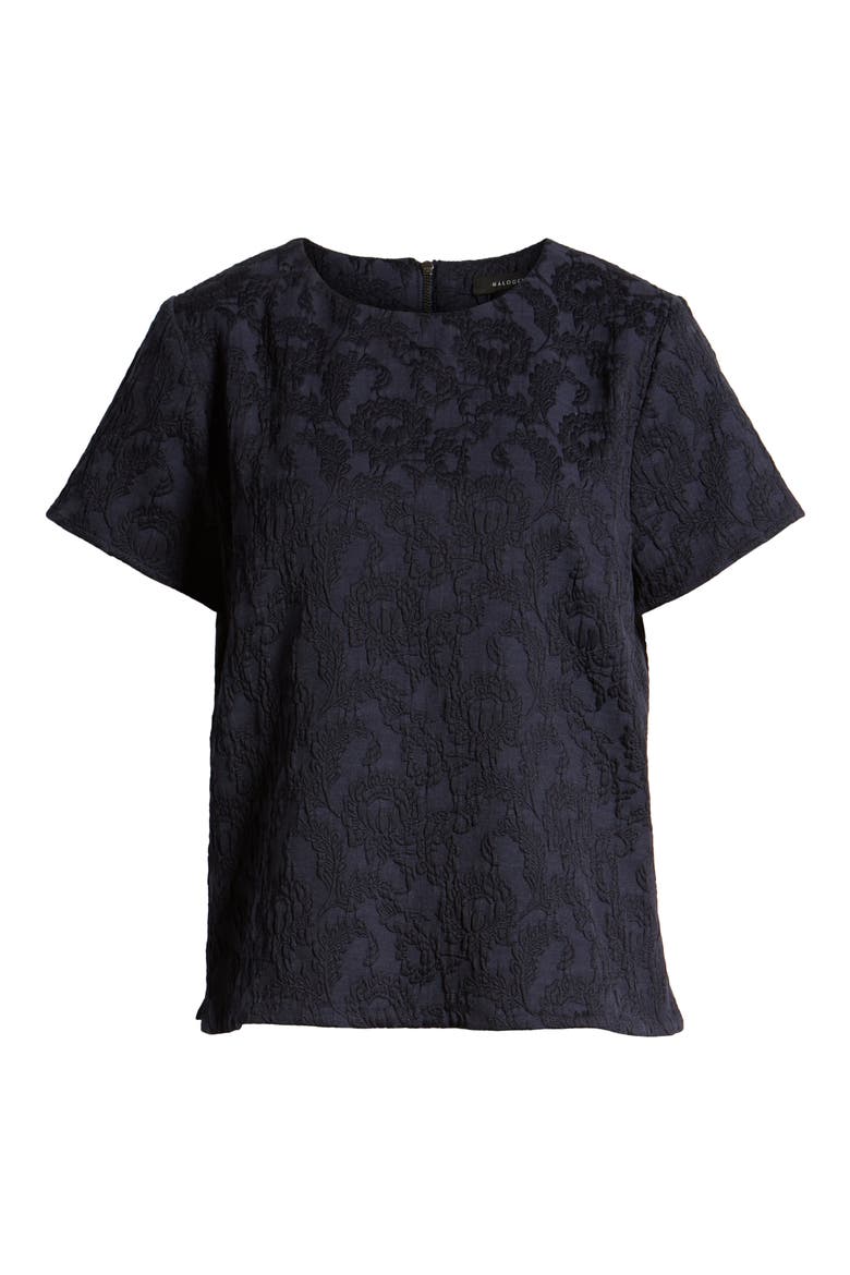 Jacquard Top, Alternate, color, NAVY PEACOAT