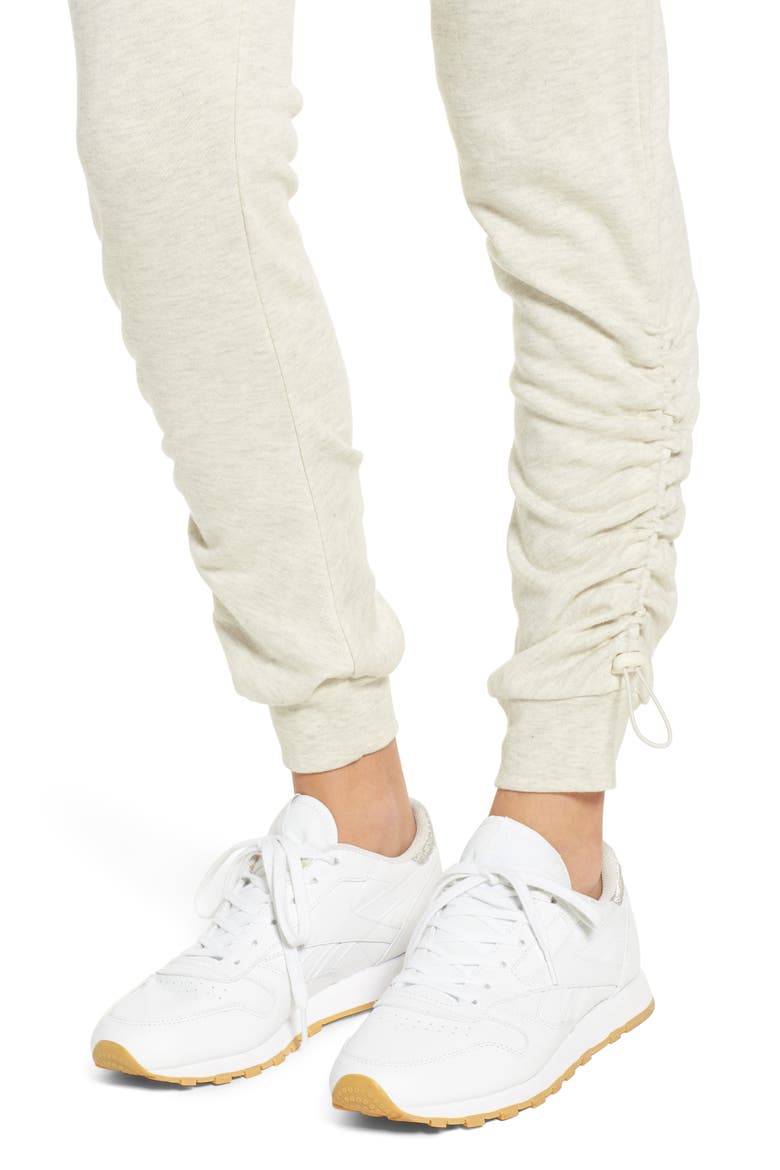 Cinched Joggers, Alternate, color, OATMEAL