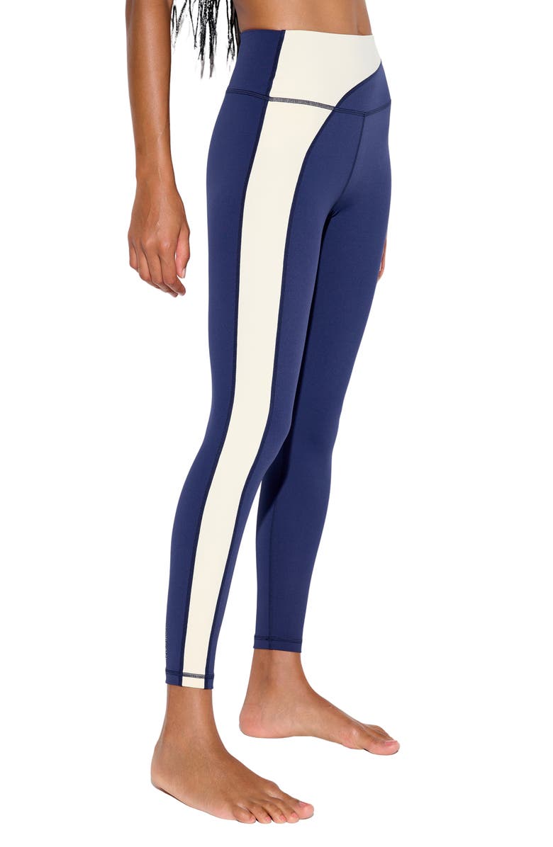 Spiritual Gangster Skye High Waist 7/8 Leggings, Alternate, color, Indigo