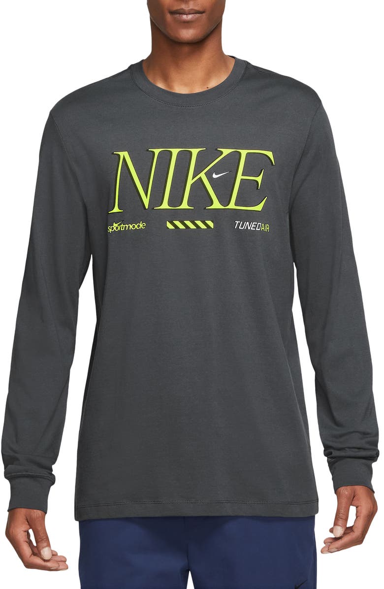 Nike Turned Air Long Sleeve Graphic T-Shirt, Main, color, 