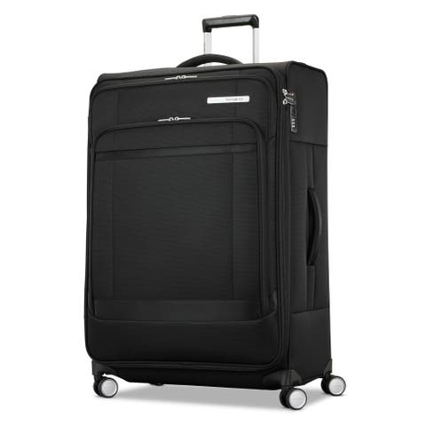 Portlift Softside 29" Large Checked Spinner Luggage