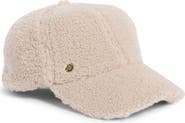 BCBG Faux Shearling Baseball Cap