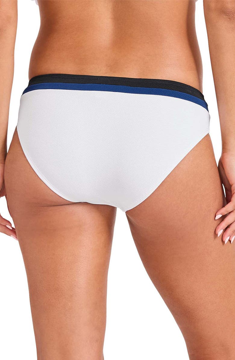 Tommy Bahama Island Cays Colorblock Hipster Swim Bottoms, Alternate, color, White
