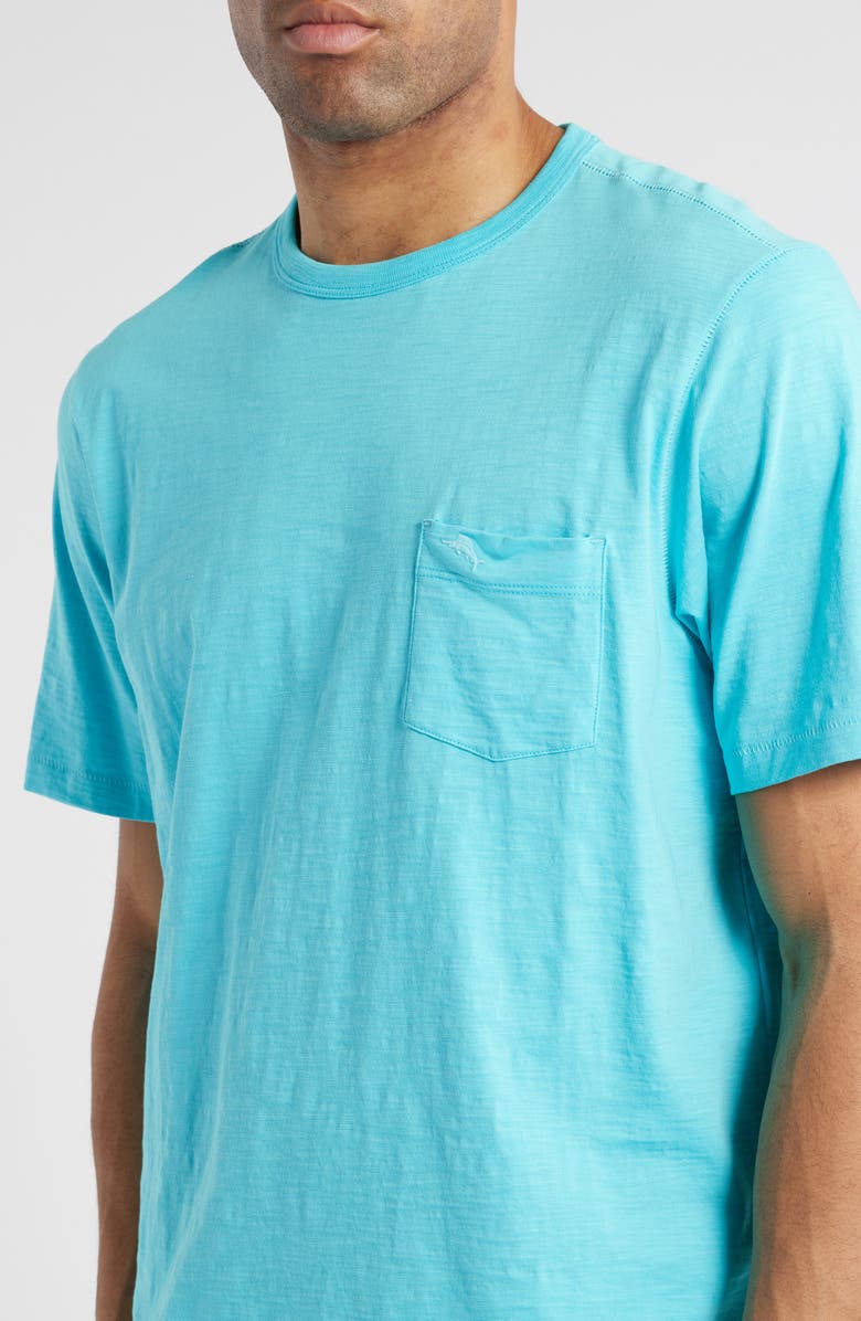 Tommy Bahama Bali Beach Crewneck T-Shirt, Alternate, color, Blue Curacao
