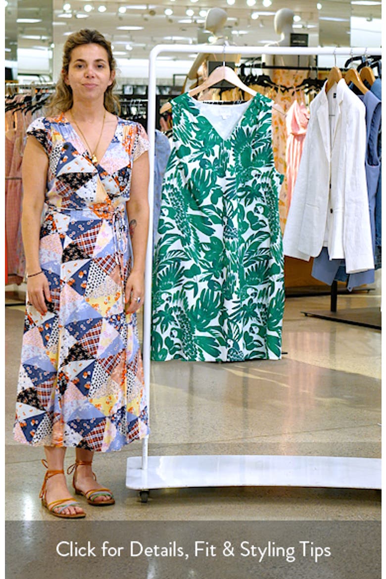 Masey Tropical Lerry Cotton Shift Minidress video