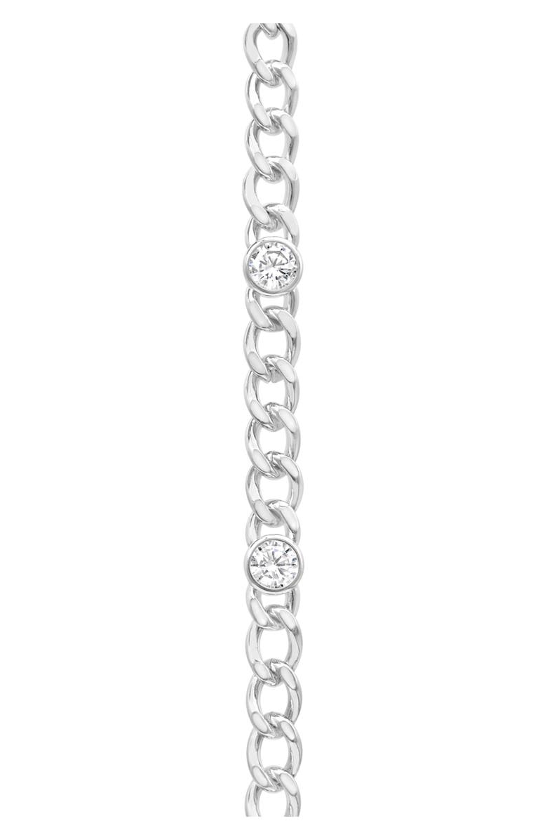SHYMI Cubic Zirconia Station Necklace, Alternate, color,