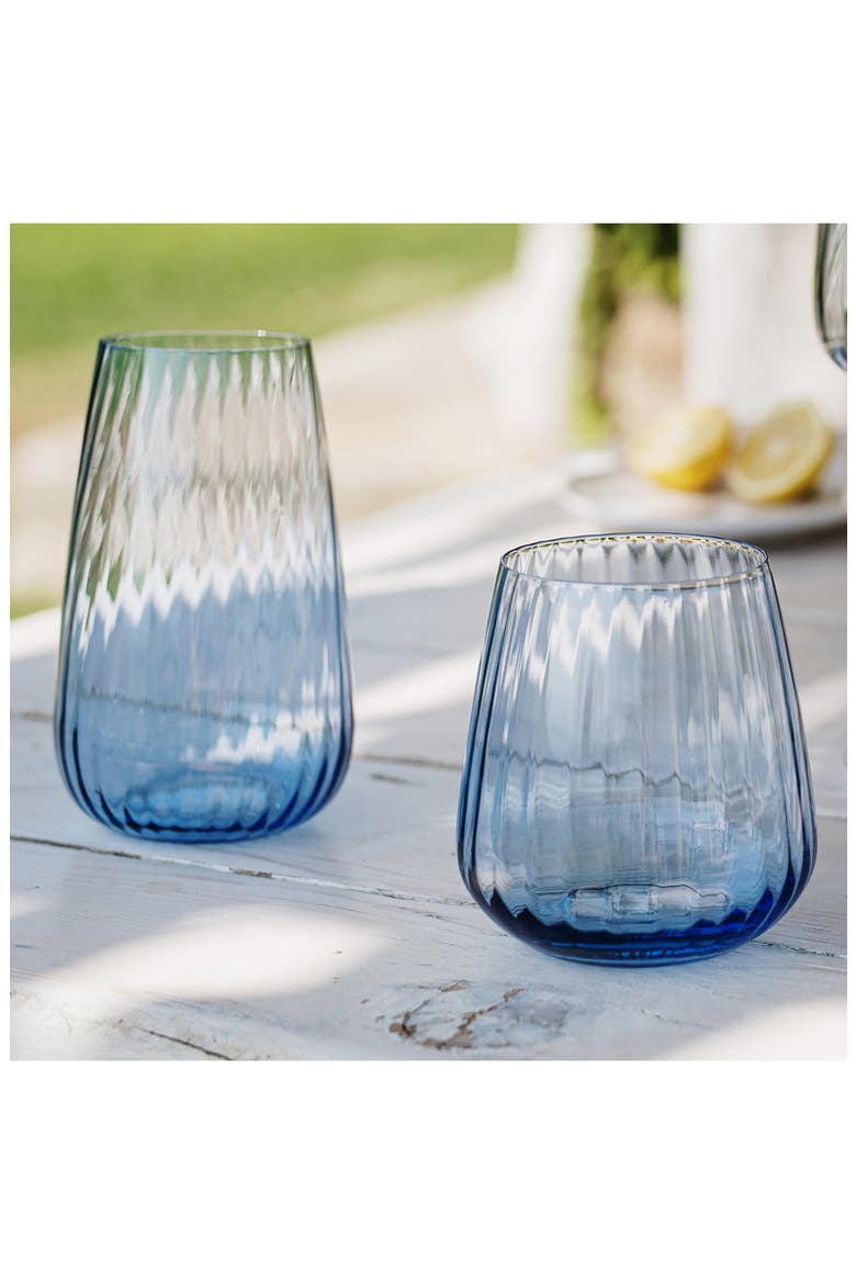 Francesca Highball Glass, Alternate, color, BLUE