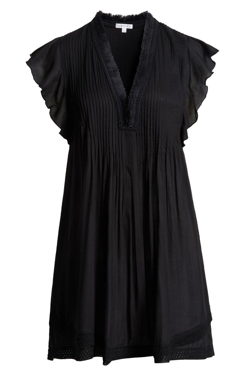 Poupette St Barth Sasha Floral Cover-Up Minidress, Alternate, color, 