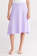 GO COUTURE Flared Midi Skirt