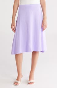 GO COUTURE Flared Midi Skirt