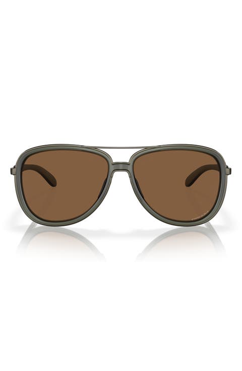Split Time 58mm Prizm™ Pilot Sunglasses
