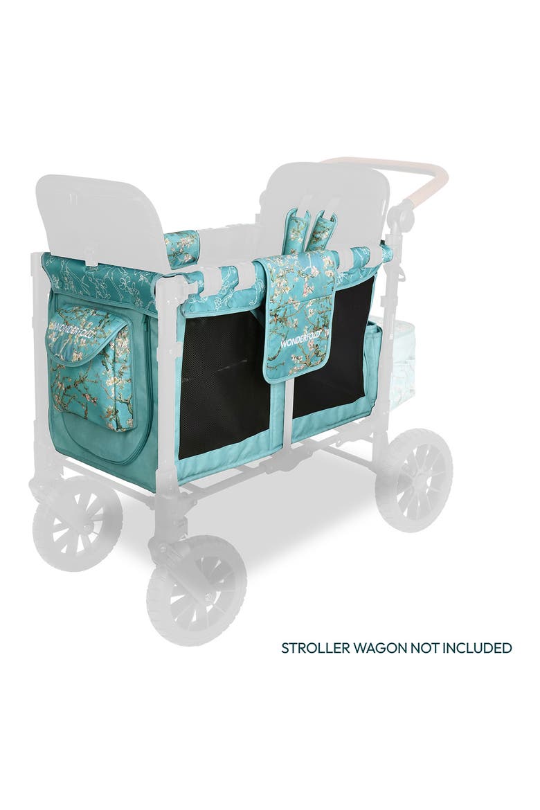 x Van Gogh Museum W2 Stroller Wagon Special Edition Fabrics, Main, color, ALMOND BLOSSOM