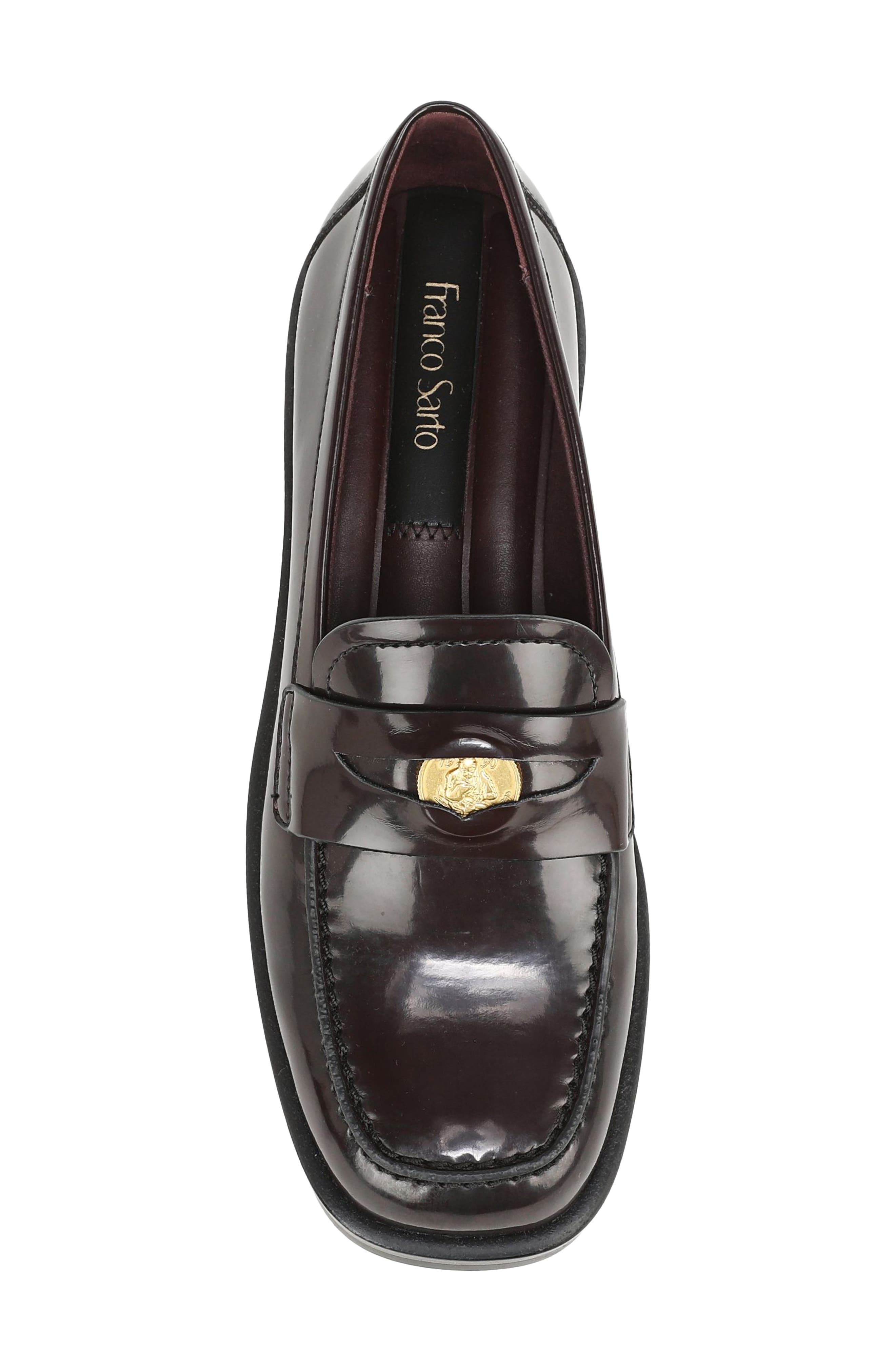 Bessy Coin Loafer, Alternate, color, RED