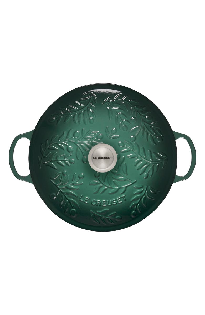 Le Creuset Olive Branch Collection Signature Soup Pot, Alternate, color, 