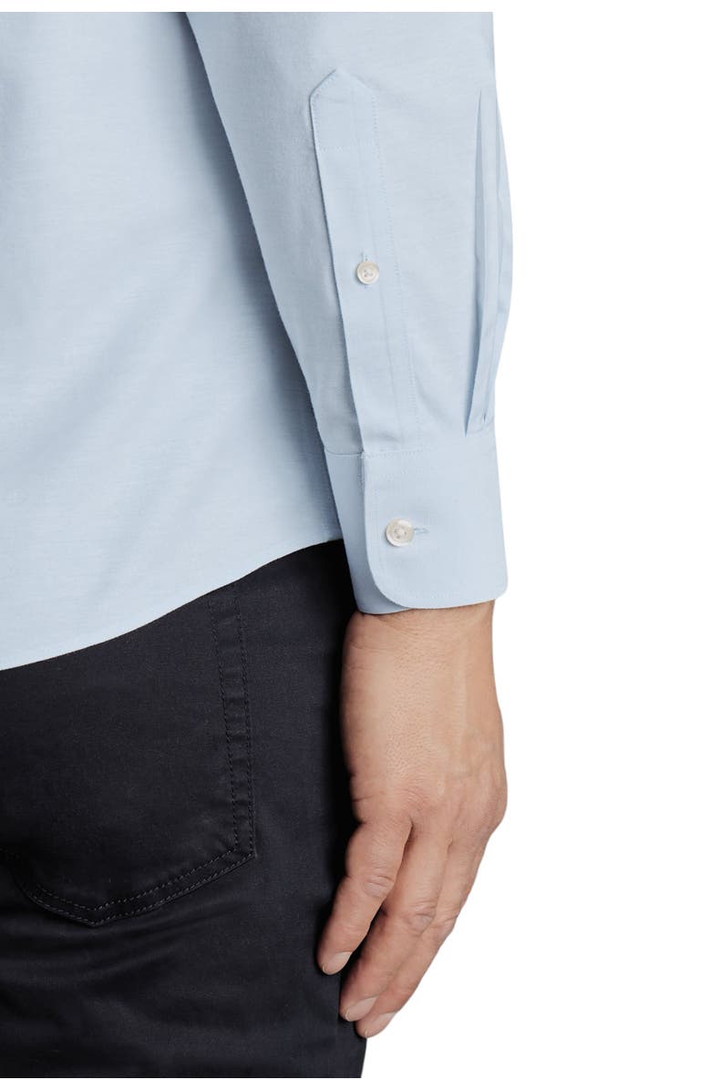 Charles Tyrwhitt Slim Fit Button-Down Collar Non-Iron Stretch Oxford Shirt, Alternate, color, Sky Blue